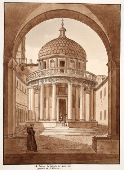 San Pietro in Montorio, the Site of St. Peter